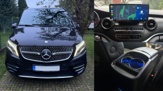 Instalace středové konzole a dalších úprav na Mercedes-Benz V-Class W447