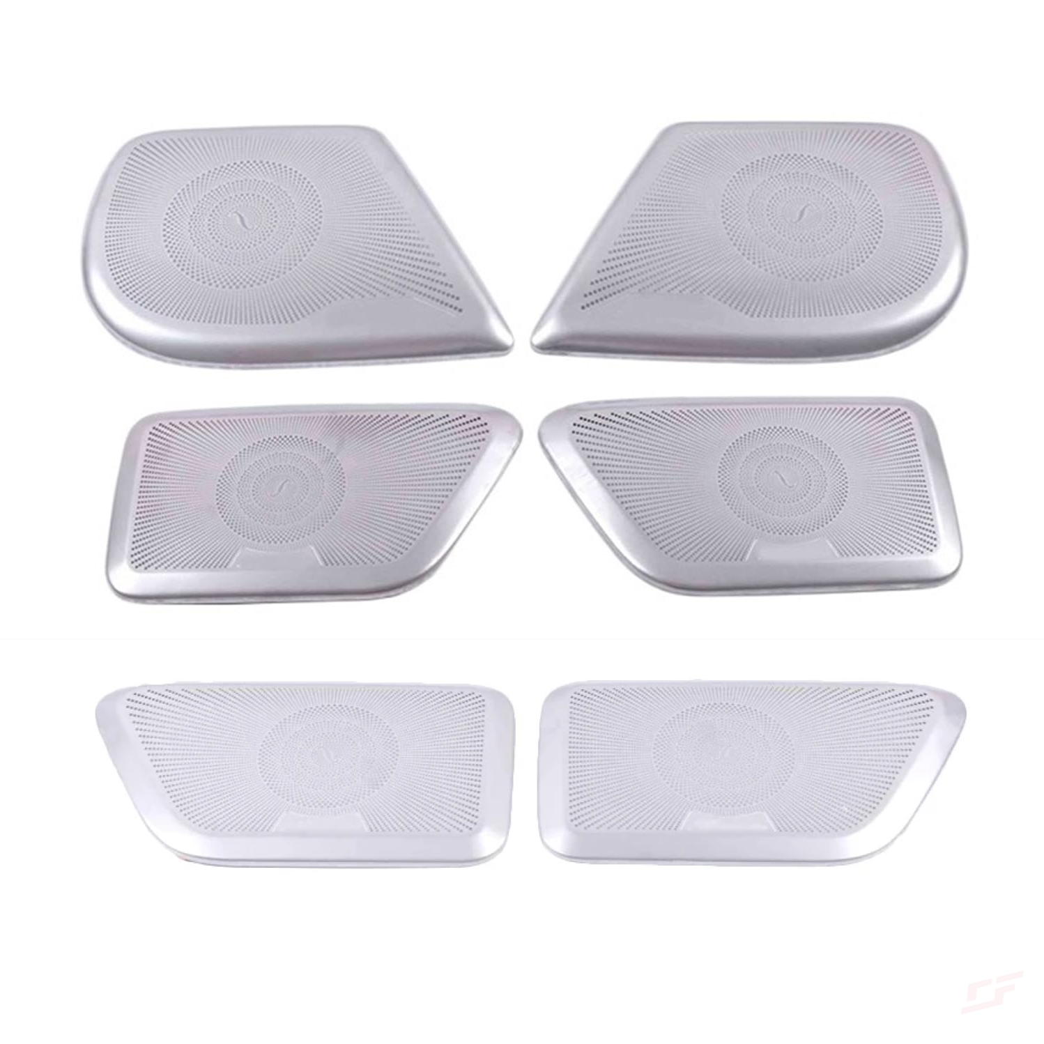 Kovové kryty reproduktorů Burmaster pro W447 V-Class set 6 kusů