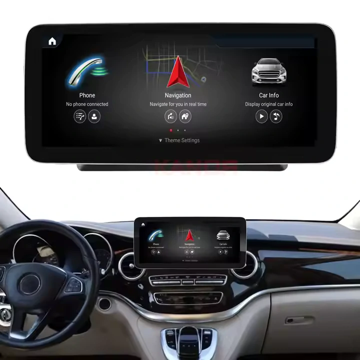 Android 13 Qualcomm Snapdragon 680 obrazovka rádio pro Mercedes Benz W447 V-Class 2015-2019 10.25