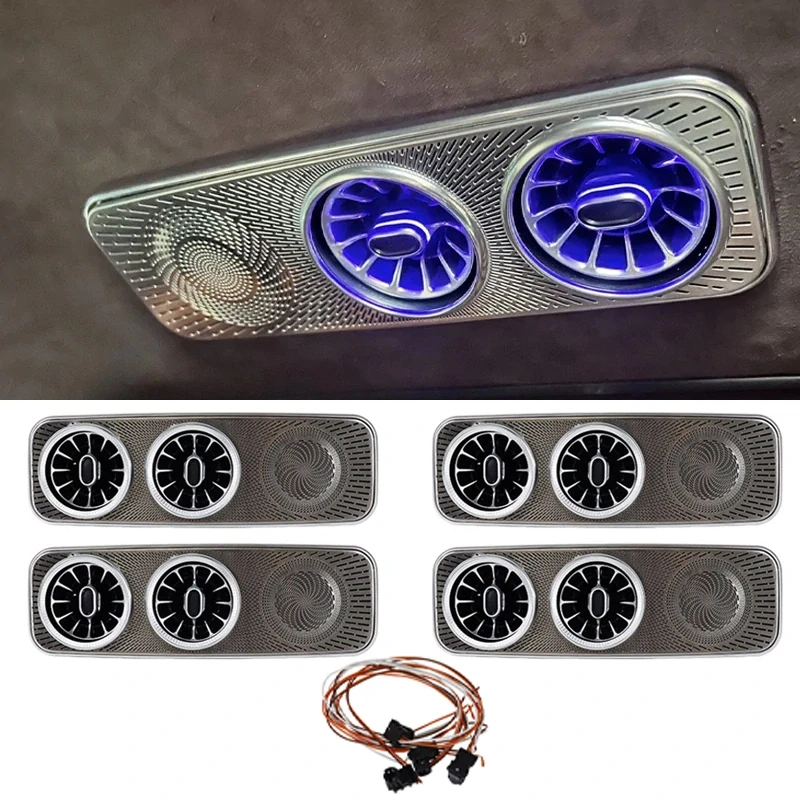 Stropní výdechy klimatizace s ambientním osvětlením pro Mercedes-Benz V-Class / Vito W447 (2014-2023)