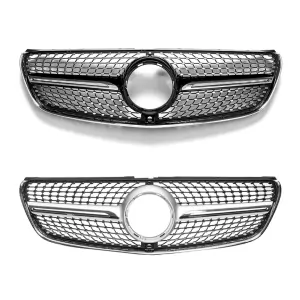 Maska grill Diamond předního nárazníku Mercedes V-Class - W447 2014-2018