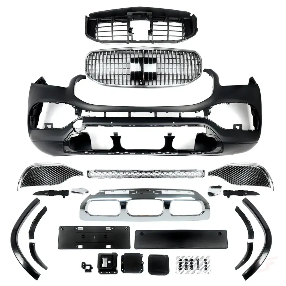 Bodykit Maybach design pro Mercedes Benz GLS X167 (2022 - 2024) - set předního a zadního nárazníku