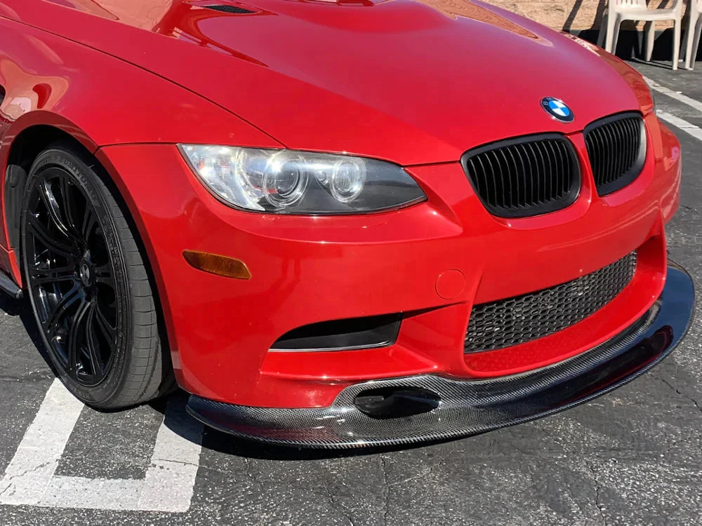 Přední spoiler lip splitter ve stylu GT4 z uhlíkových vláken pro BMW E92 E93 M3 (2008-2013)