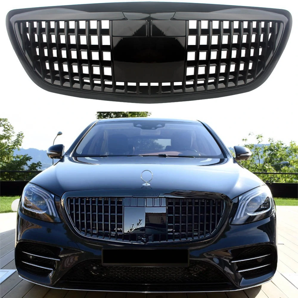 Přední maska ve stylu Maybach pro Distronic Mercedes-Benz S-Class W222 2013–2020