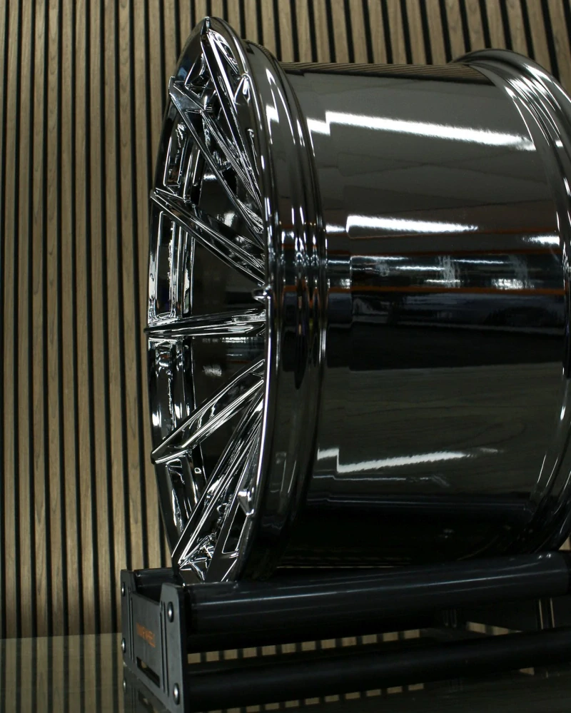 Sada alu kol Yanar Wheels YF.14 Flow Forged 20″/21″ ET12 – Black Chrome (4 ks)