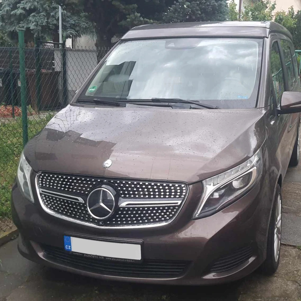 Maska grill Diamond předního nárazníku Mercedes V-Class - W447 2014-2018