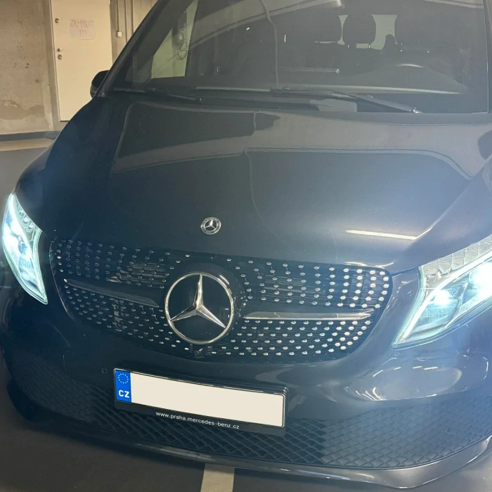 Maska grill Diamond předního nárazníku Mercedes V-Class - W447 2019 - 2023