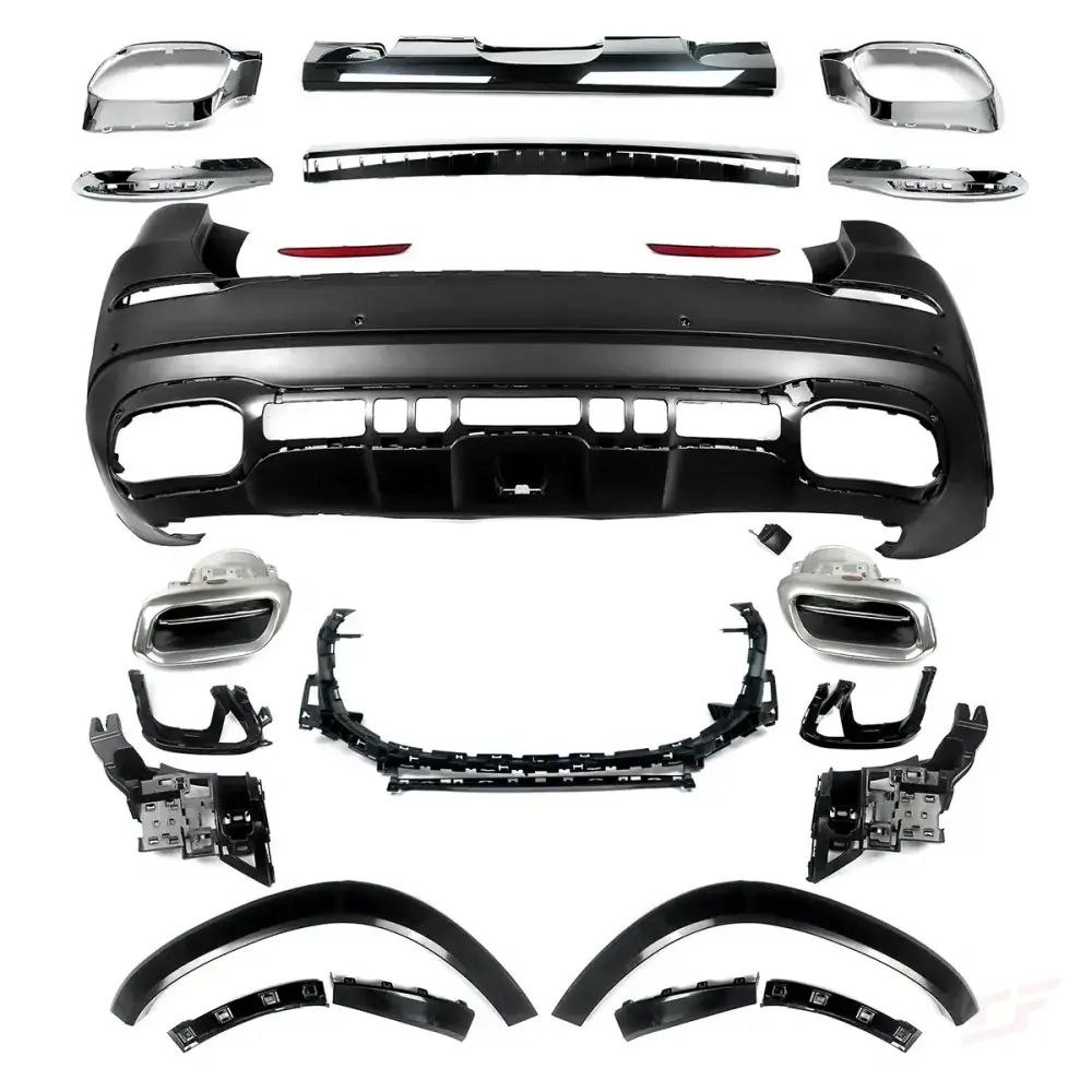 Bodykit Maybach design pro Mercedes Benz GLS X167 (2022 - 2024) - set předního a zadního nárazníku