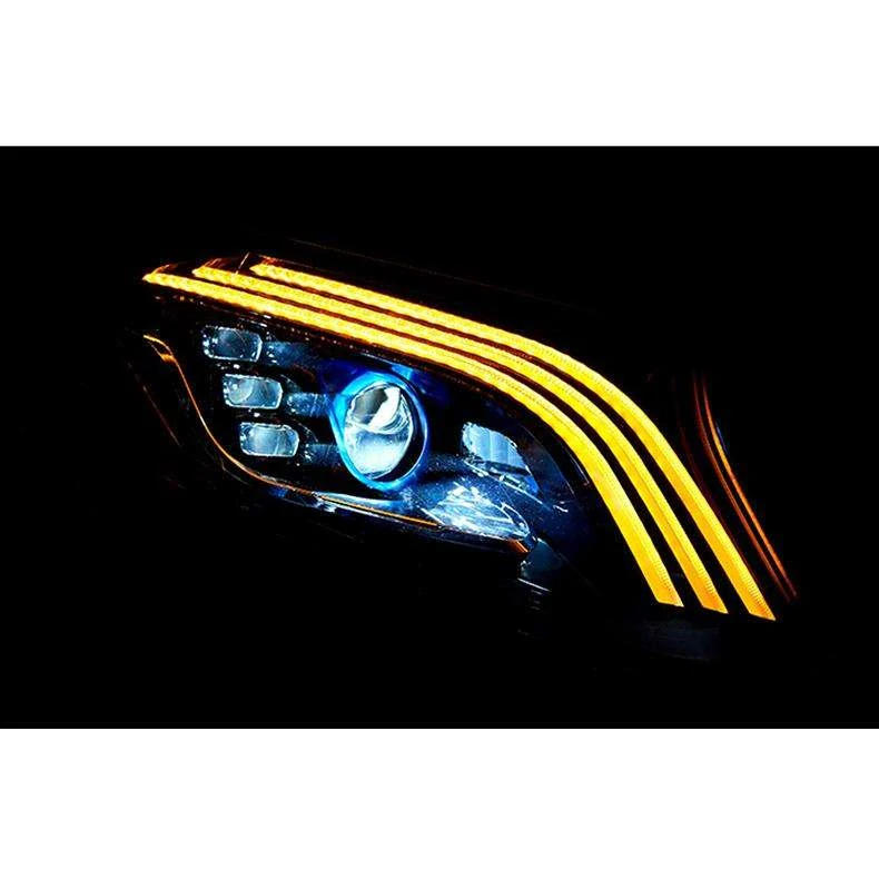 Světla LED Maybach S style pro Mercedes Benz W447 Vito V-Class 2014 - 2025 Halogen