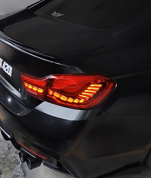 LED zadní lampy GTS pro BMW 4-Series F32 F33 F36 2014–2020, dynamické blinkry, plug & play