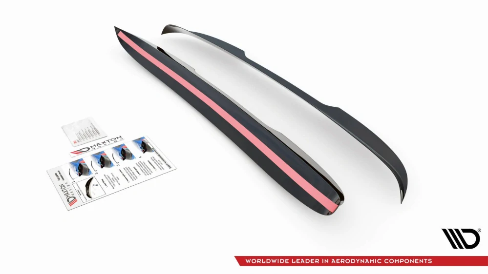 Maxton Design Spoiler Cap – zadní střešní spoiler Mercedes-Benz V-Class AMG-Line W447 Facelift 2016–2024 lesklá černá