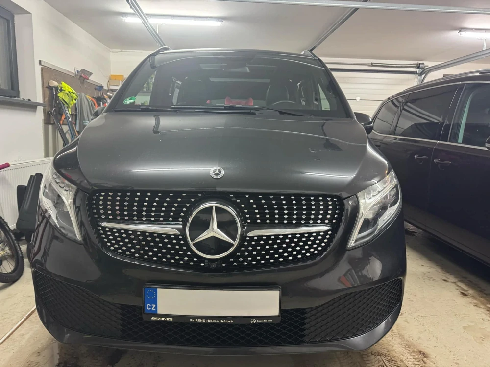 Maska grill Diamond předního nárazníku Mercedes V-Class - W447 2019 - 2023