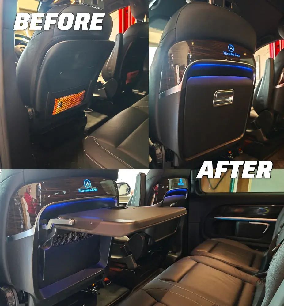 Skládací stolek pro Mercedes-Benz W447 VITO, V-CLASS