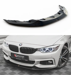 Přední lip Maxton Design V.2 BMW 4 Coupe / Gran Coupe / Cabrio M-Pack F32 / F36 / F33 černý lesk