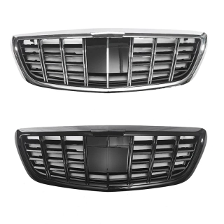 Přední maska gril Brabus Style pro Distronic pro Mercedes-Benz Třídy S W222 - 2013-2020