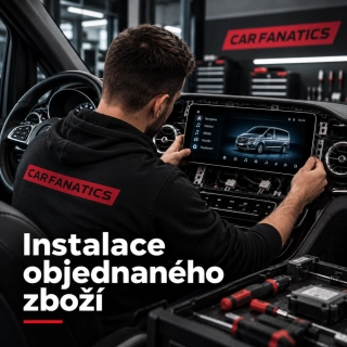 Instalace objednaného zboží