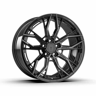Alu kolo Yanar Wheels AMS-020 9x20 5x112 ET30 Premium Flow Forged Tinted Black