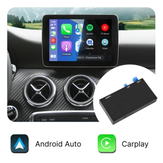 Bezdrátový Carplay dekodér pro Mercedes Benz NTG5.0 C GLC CLA GLA Třídu W205 (2015-2018) - Podpora Android Auto a Google Voice