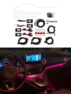 64barevné ambientní osvětlení interiéru – Upgrade pro Mercedes-Benz V-Class W447