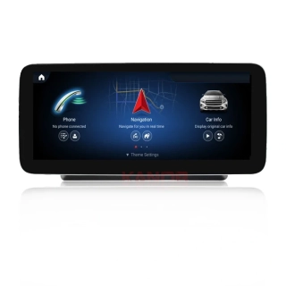 Android 14 multimediální systém rádio Mercedes-Benz C-Class W205 / GLC / V-Class W447 (2015–2019, NTG 5.0, Snapdragon 685, Anti-Glare displej)